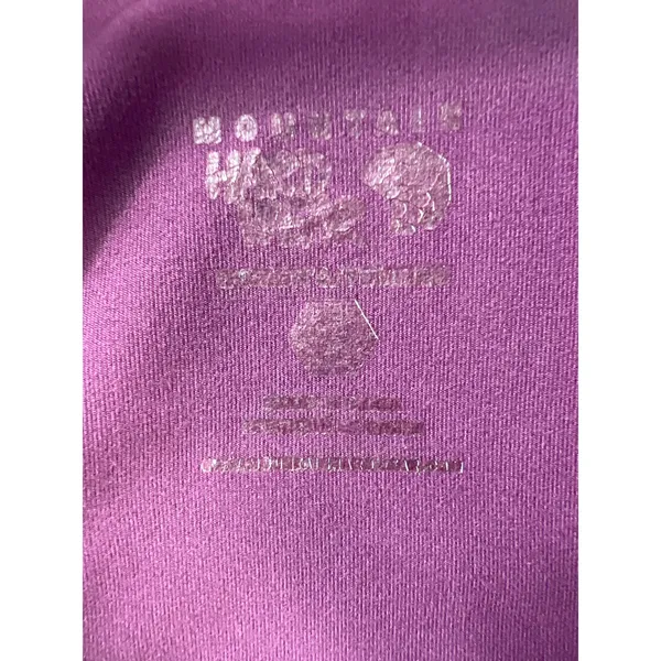 Mountain Hardwear 1/4 Zip Pullover Women Medium Purple ThumbholesHiking Gorpcore - Image 5