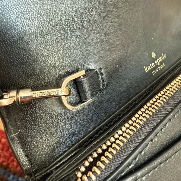 Kate Spade Kerri Wallet On A String Black $249 - Image 4