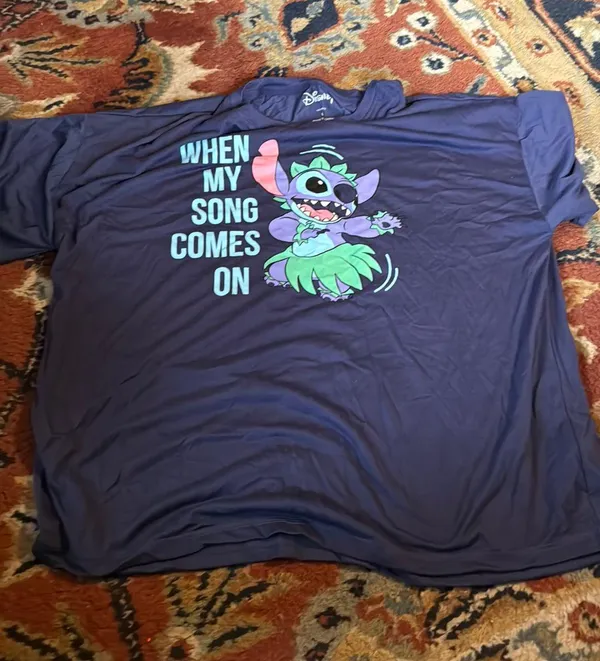 Disney Short Sleeve Stitch T Shirt - Image 2
