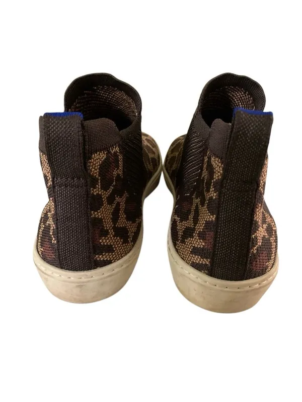 Rothy's chelsea slip on sneaker leopard women's size 8 - Image 4