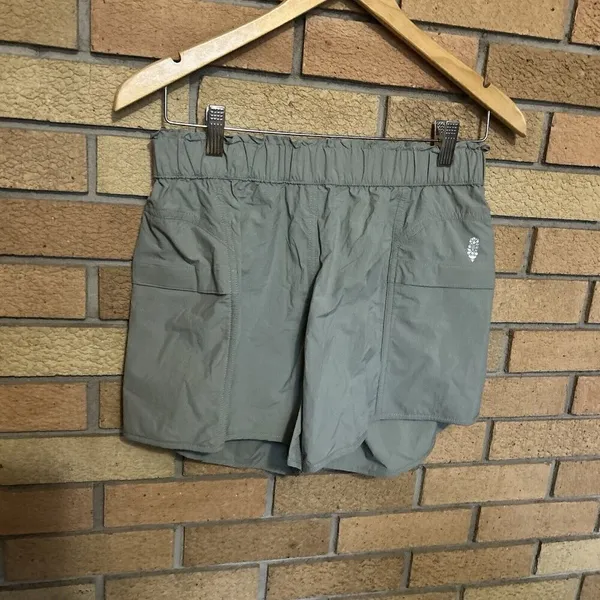 NWT Free People FP Movement In The Wild Shorts Grey Olive Women’s Size XS - Image 4