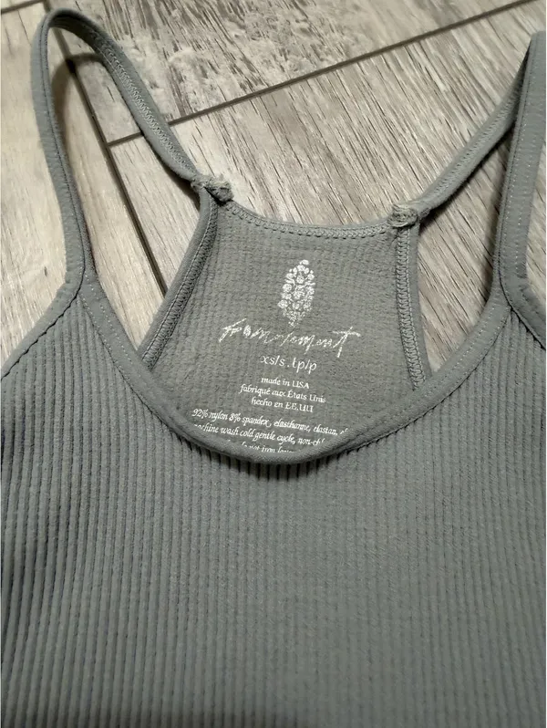 Free People Movement Happiness Runs Seamless Ribbed Crop Tank - Image 2