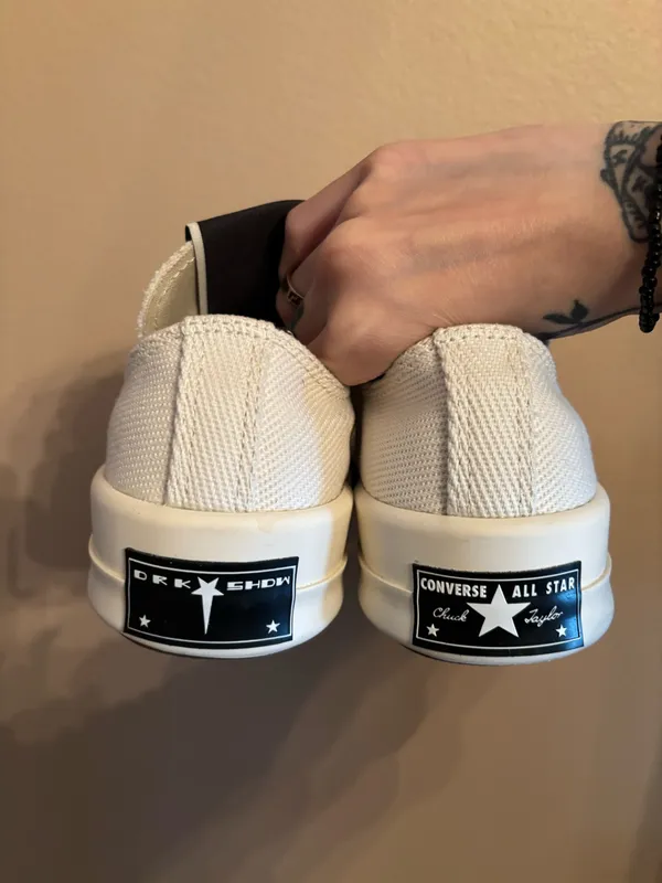 Rick Owens x Converse DRKSHDW DRKSTAR Chuck 70 Low - Image 4