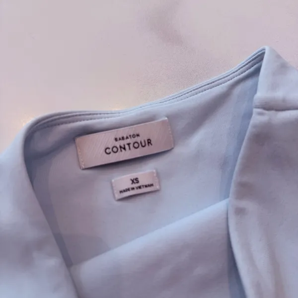 Aritzia contour tube top babaton light blue - Image 2
