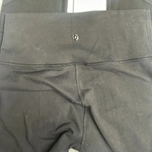 Lululemon High Rise Wunder Under Tech Mesh Black 6 - Image 6