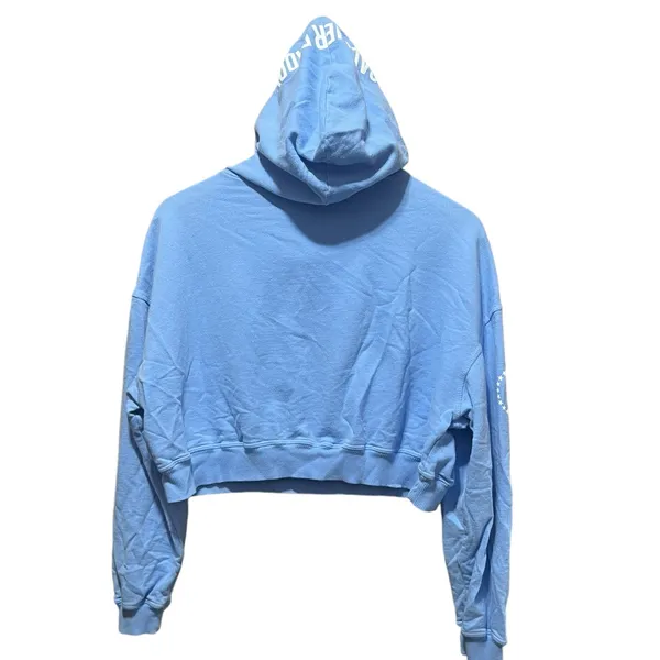 Barstool Chicks Barstool‎ Sports Blue Crop I am Unwell Call Her daddy Hoodie - Image 8