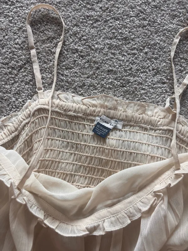 American Eagle ruffle tank top - Image 2