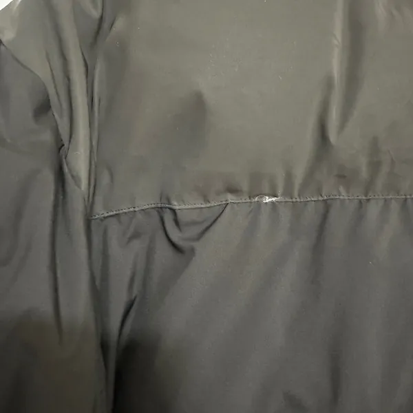 Fabletics | Women's Black / Coal Full Zip Quilted Puffer Jacket, Size XS - Image 8