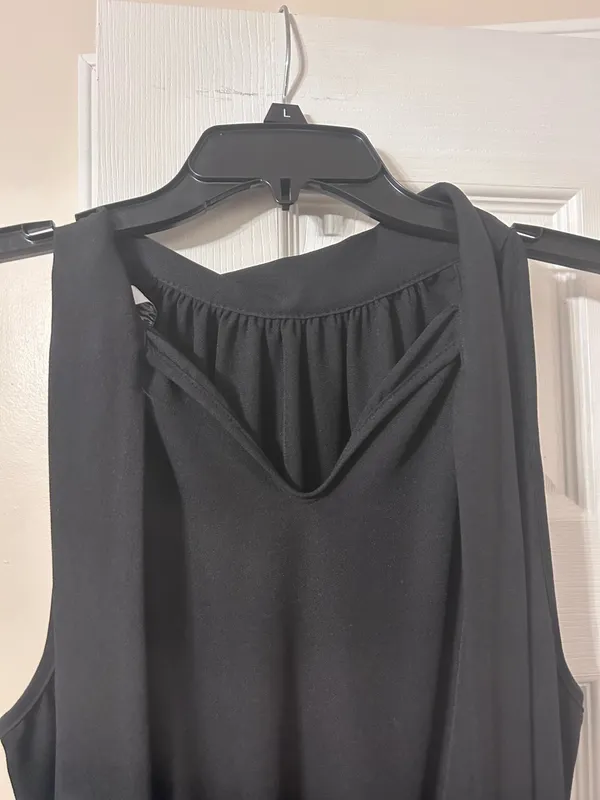 2 Hearts Black Mini Dress Size L - Image 2