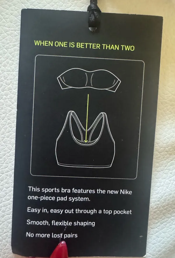 Nike Swoosh Bra Dri-Fit - Image 5