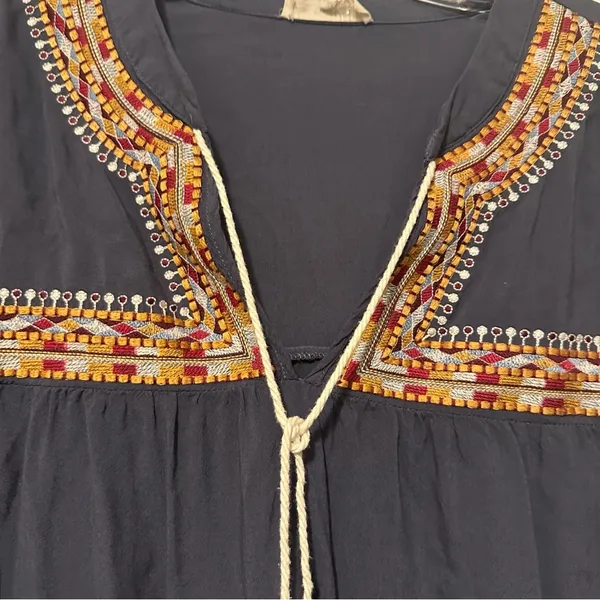 Entro bohemian blouse blue size L - Image 2