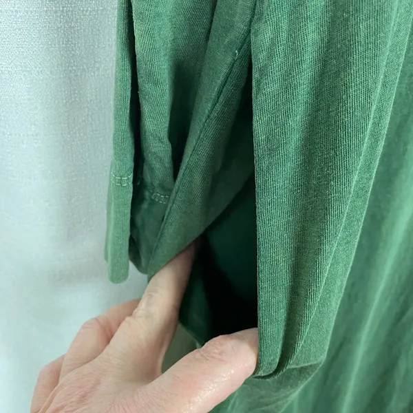 Anthropologie Daily Practice Green Hooded Maxi Dress Sz.XS - Image 10