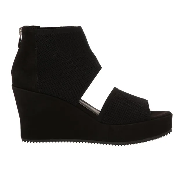 *New* Eileen Fisher Women'S Leto Wedge Sandal,‎ Black, 5.5 B101 - Image 8