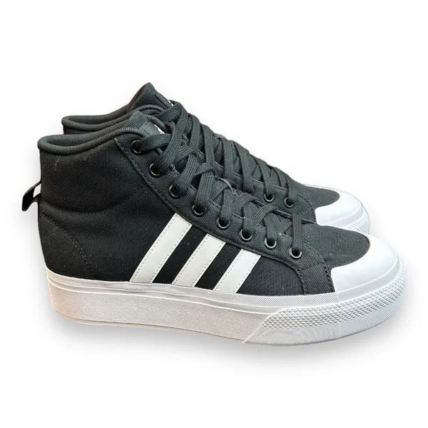 Adidas Shoes Womens Size‎ 8.5 Nizza Mid Top Platform Sneaker - Image 4