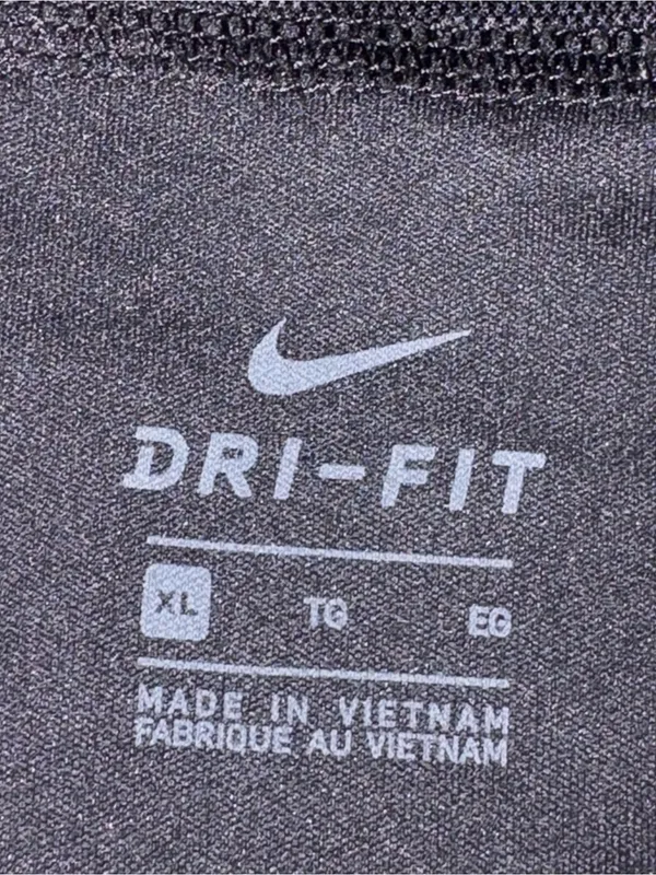 Nike Black Athletic Shorts with White Swoosh - Image 5