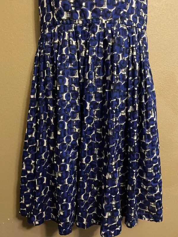 Boden FitnFlare Geo Print Cotton Dress - Image 3