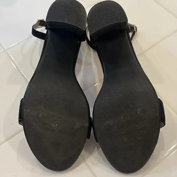 Steve Madden Carrson Block heels Black Suede - Image 6