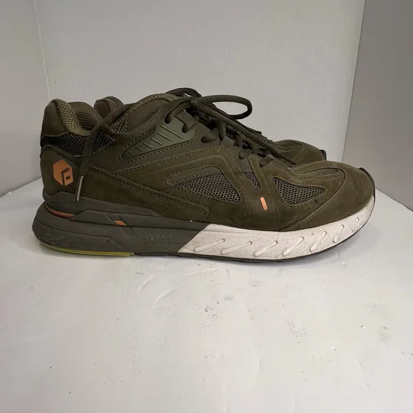 FitVille RecoveryCore Sneakers Men's 10W Olive Green Comfort Wide Walking‎ Shoes - Image 3