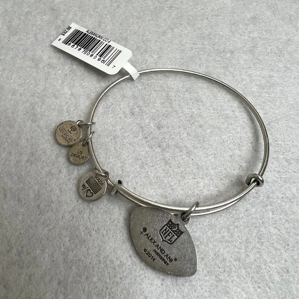 Alex and Ani New England Patriots Charm Bracelet - Image 3