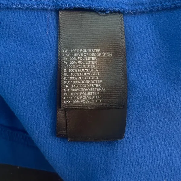 The North Face Q Zip Pullover‎ Blue Small - Image 8