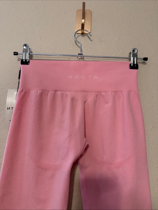 NVGTN Light Pink Leggings Size Small NWT - Image 6