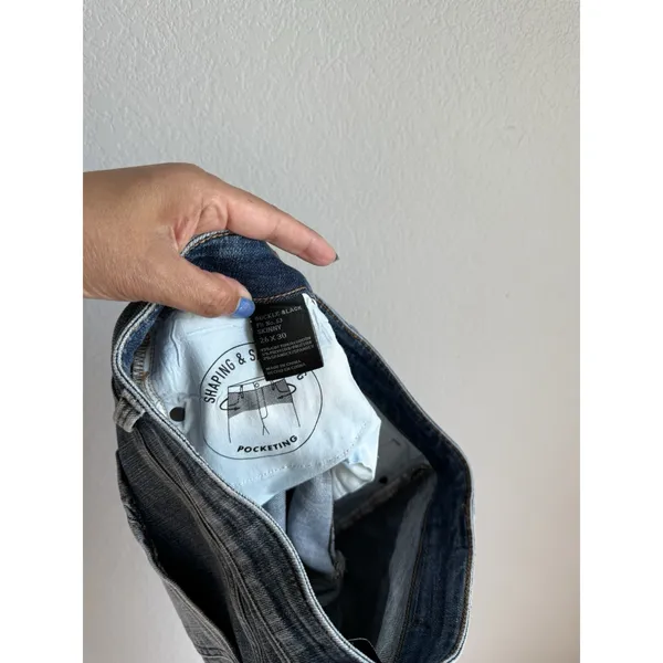 Buckle Black Fit 53 Distressed Ankle Skinny‎ Jeans Blue Denim Mid Rise Ripped 26 - Image 11