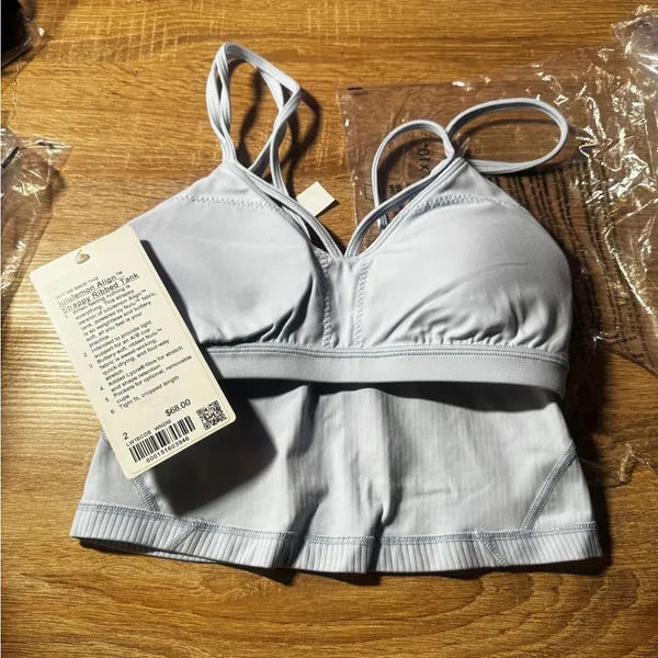 Lululemon Athletica White Strappy Sports Bra - Image 10