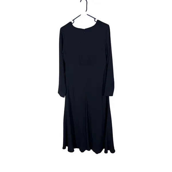 Chadwicks Womens Black Empire Waist Long Sleeve Maxi Dress Size 10 - Image 7
