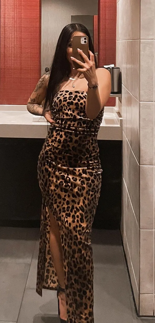 Wild Fable Cheetah Print Dress - Image 3