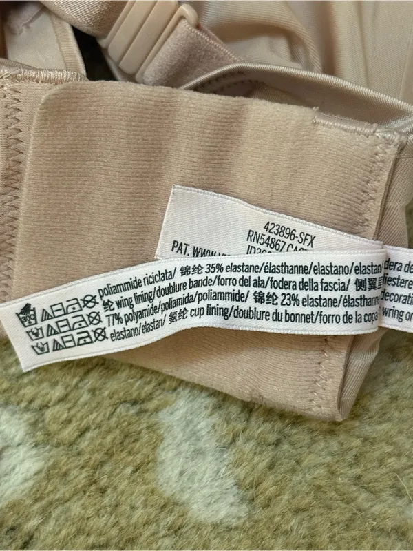 Victoria’s Secret Very Sexy Low Cut Demi Bra 36G Nude Blush Smooth - Image 10