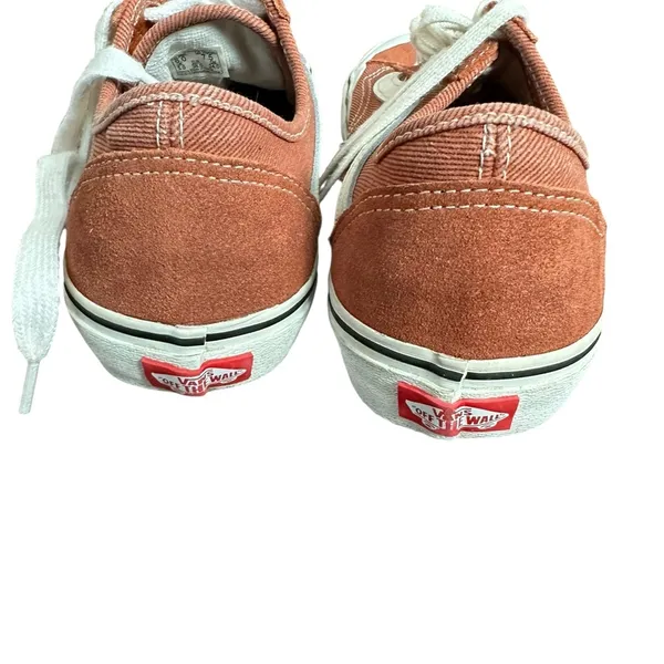 Vans Style 36 Rust‎ Orange Suede Canvas Sneakers Mens 6 Womens 7.5 - Image 6