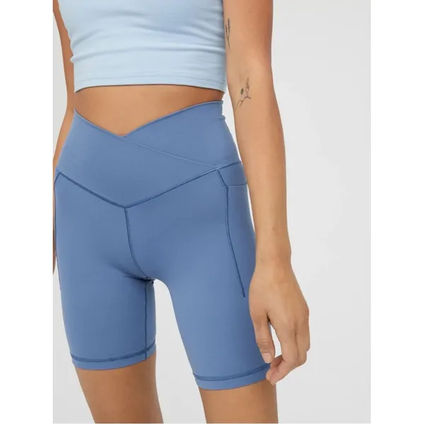 Offline by Aerie Blue Real Me Xtra Bike Shorts Size M 7” - Image 8