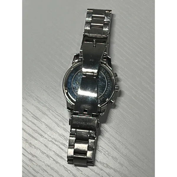 Michael Kors‎ MK-5725 Mercer Chronograph Silver Stainless Steel Watch 42mm - Image 7