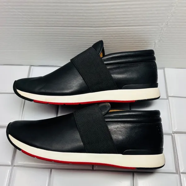 Vionic Calina Slip On Walking Shoe Womens 9 Black Leather High Top - Image 7