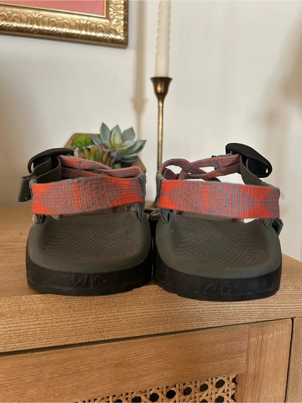 Chacos Z/Cloud X2 Sandals Hiking Sport Coral‎ Blue Double Strap Toe Loop Size 6 - Image 5