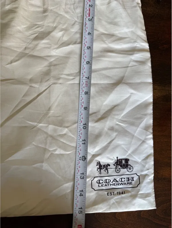 Coach Dust Bag Drawstring Storage Bag - Image 5