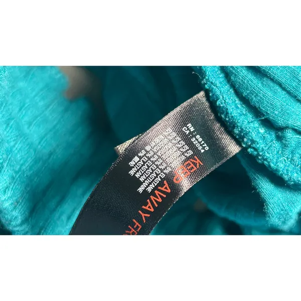 FP Movement‎ Blissed Out Romper S Teal Ribbed Cutout Activewear Athleisure - Image 9