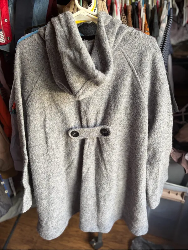 Ruby Rd. Gray Hooded Wool - Image 3