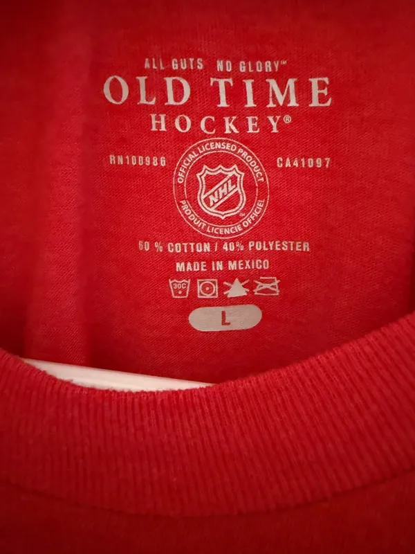 Washington Capitals Old Time Hockey NHL T-Shirt - Image 3