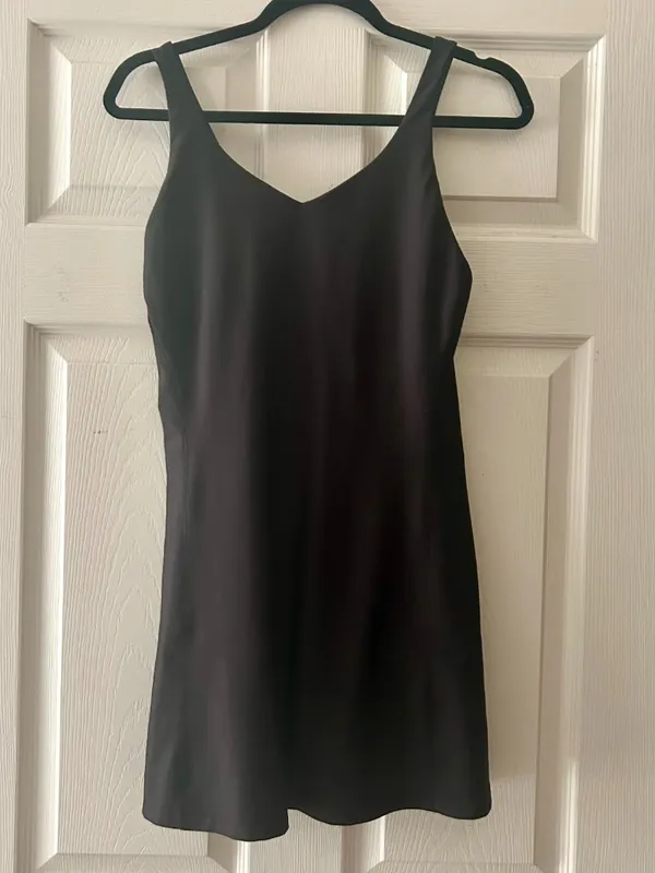 Old Navy PowerSoft V-Neck Athletic Dress Size Small Activewear Mini Dress - Image 9