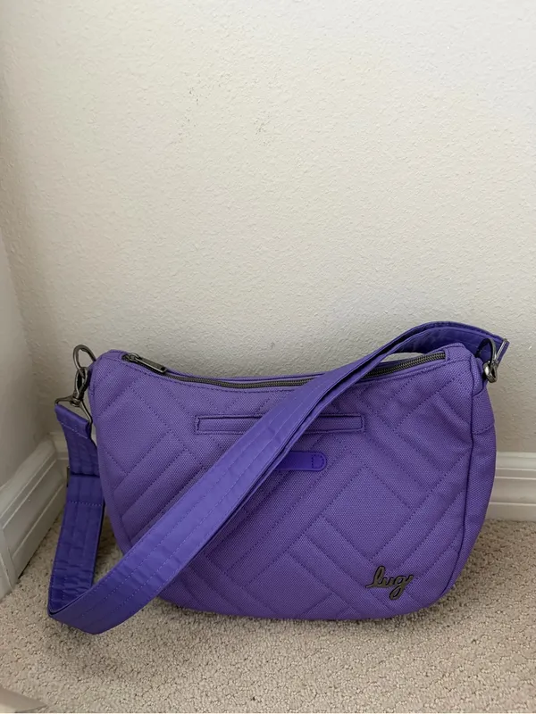 NWT Lug Harmony Matte Luxe VL Crossbody Bag In Purple - Image 3
