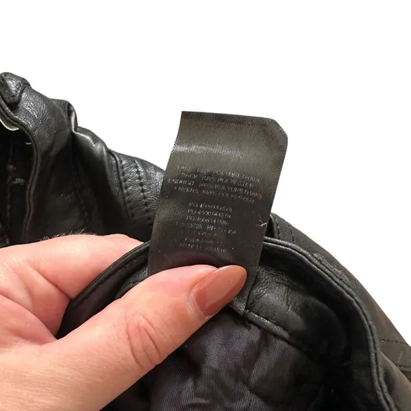 ARITZIA Wilfred Crinkle Faux Leather Pant Black Sz‎ 4 - Image 5