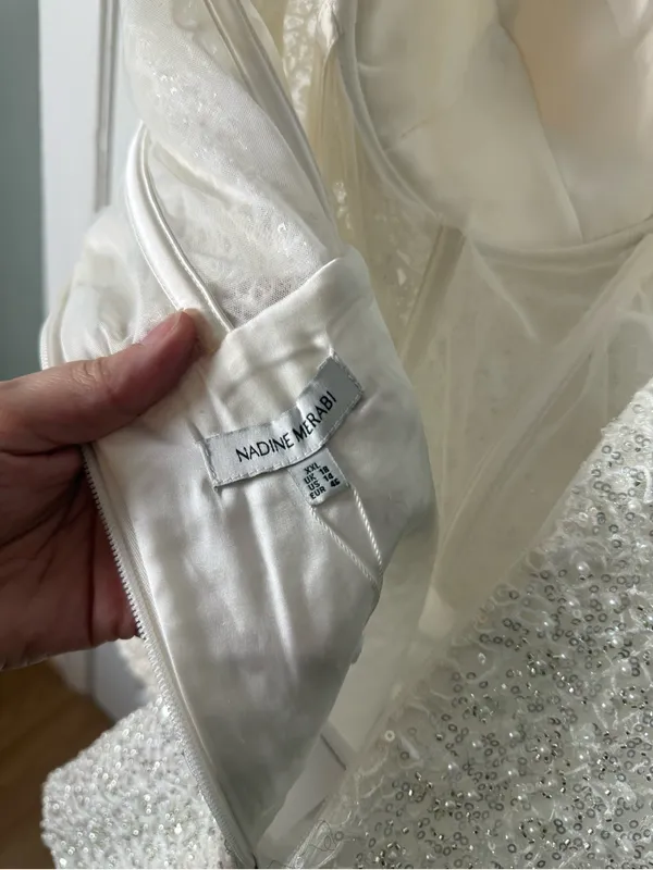 Nadine Merabi Alice Embellished Cocktail Minidress 14 - Image 11