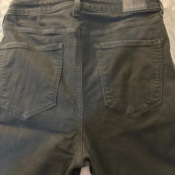 American Eagle Jeans Size 10 Inseam 26 inches Highest Rise Jegging Stretch - Image 3