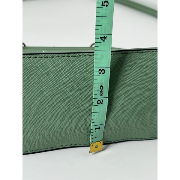 Steve Madden Sage Green Crossbody Bag Chain Detail Dome Purse Small Handbag - Image 6