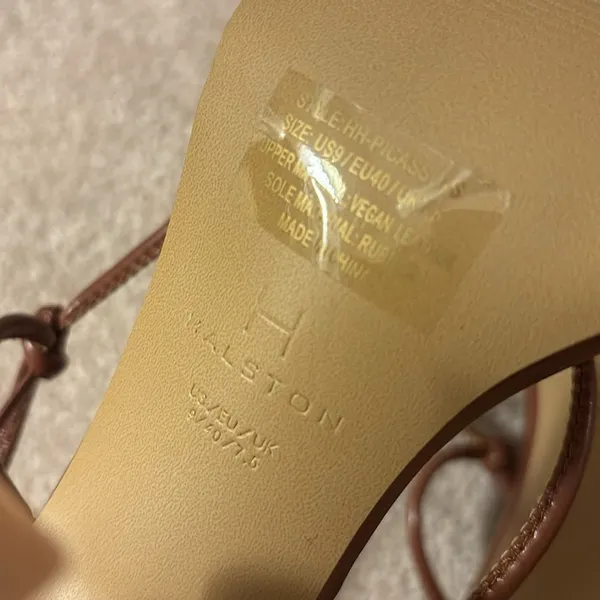 Halston Heels Brown Size 9 - Image 9