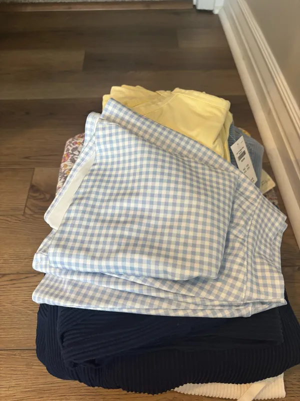 Hollister gingham athletic set  - Image 7