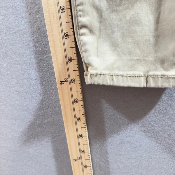 537 | American Eagle High-Rise Jegging‎ Khaki Tan Stretch Skinny Jeans 8 Short - Image 4