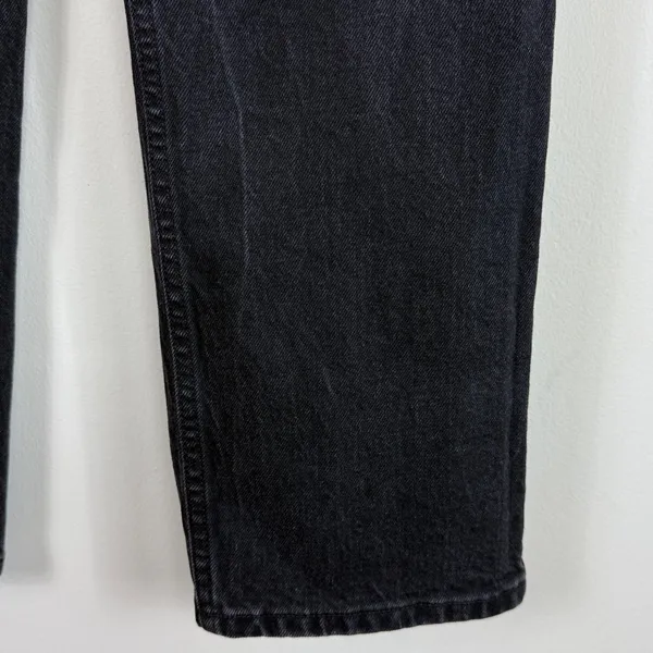 Abercrombie & Fitch The 90’s Straight Ultra High arise Jeans in‎ Black Size 29 - Image 5