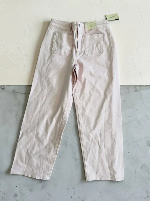 UNIVERSAL THREAD Pink Saylor Straight Leg Jeans Size 10 NEW NWT - Image 2